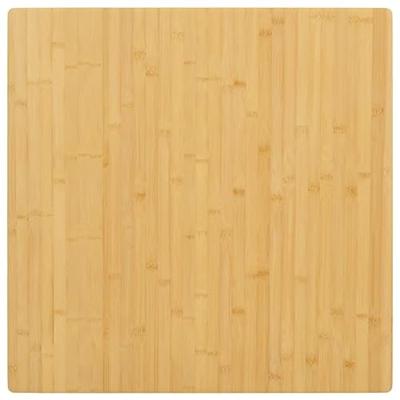 Tafelblad 80x80x2,5 cm bamboe