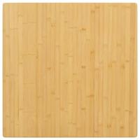 Tafelblad 80x80x2,5 cm bamboe - thumbnail