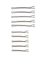 HEMA Haarschuifjes bruin - 30 stuks (bruin) - thumbnail