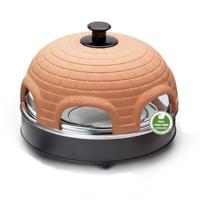 Emerio PO-115984 Pizzarette Cool Wall + 6 Spatels Terracotta/Zwart - thumbnail