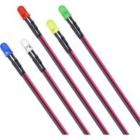 TRU COMPONENTS T1810O094 LED-assortiment Rood, Blauw, Groen, Geel, Lichtwarmwit Rond 3 mm 600 mcd, 1500 mcd, 100 mcd, 600 mcd, 9000 mcd 25 °, 30 ° 25 stuk(s) - thumbnail