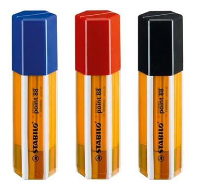 STABILO point 88 fineliner, Big Point box, 20 stuks in geassorteerde kleuren