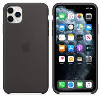 Apple silicone case iPhone 11 Pro Max black - thumbnail