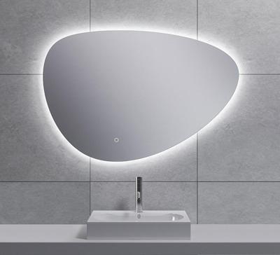 Wiesbaden Uovo spiegel ovaal met LED, dimbaar en spiegelverwarming 90 cm