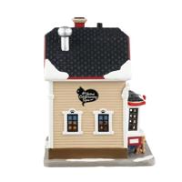 Lemax coco&apos;s cat grooming spa verlicht kersthuisje Caddington Village 2024 - thumbnail