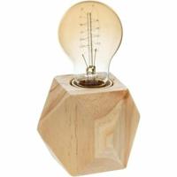 Bureaulamp Atmosphera Zeshoekig 7,5 x 8 cm Hout - thumbnail