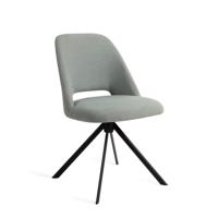 Jesper Home Sasue eetkamerstoel Sure Azure revolve black - thumbnail