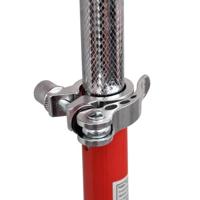 VidaXL Eenwieler verstelbaar 20 inch rood - thumbnail