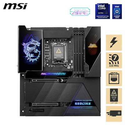 MSI MEG Z890 GODLIKE Moederbord Socket Intel LGA 1851 Vormfactor ATX Moederbord chipset Intel® Z890