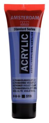 Royal Talens Amsterdam Standard Series Acrylverf Tube 20 ml - Ultramarijnviolet Licht 519