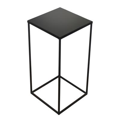 Ethnicraft Square Side Table Charcoal Mirror Small / Mid Ethnicraft Square Side Table Charcoal Mirror Small / Mid