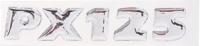 RMS badge stickers "px125" vespa px 125 - thumbnail