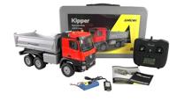 Amewi 22684 Mercedes-Benz Arocs Kipper 6x6 rot 1:14 Elektro RC functiemodel RTR - thumbnail