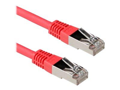 ACT IB5010 LSZH SFTP CAT6A Patchkabel Rood - 10 meter