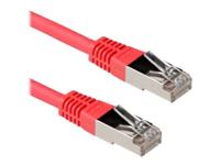 ACT IB5010 LSZH SFTP CAT6A Patchkabel Rood - 10 meter - thumbnail