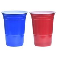 Bierpongtafelset 0,5 L kunststof - thumbnail