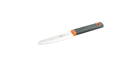 GSI Outdoors Santoku 4" Paring Bestek Grijs/Oranje GSI Outdoors Santoku 4" Paring Bestek Grijs/Oranje