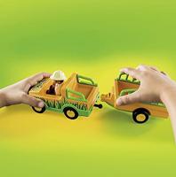 Playmobil - Dierenverzorger Met Neushoorn (70182) - Speelgoed (4008789701824) - thumbnail