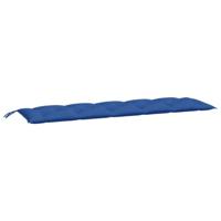 VidaXL Tuinbankkussen 180x50x7 cm oxford stof blauw - thumbnail