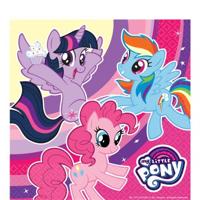 Servetten My Little Pony Roze - 20 stuks - thumbnail