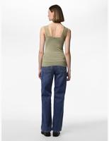 Hemdje met kant - Lace Top - Barbera - Viscose kanten onderhemd - Singlet met brede bandjes - Zwart - Huidskleur - Wit - Lingerie top - thumbnail