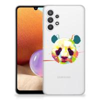 Samsung Galaxy A32 4G | A32 5G Enterprise Editie Telefoonhoesje met Naam Panda Color - thumbnail