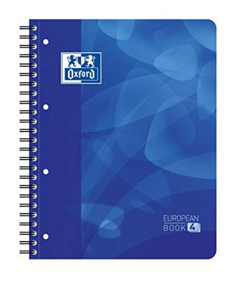 Projectbk oxf school a4+ ln 4g 240pag 80gr blauw | 5 stuks