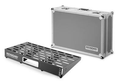 RockBoard QUAD 4.2 C pedalboard met flight case