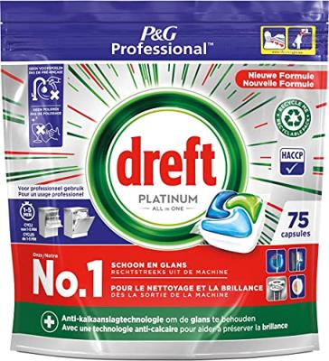 Dreft Platinum regular vaatwastabletten - 225 stuks