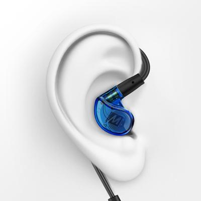 MEE audio M6 PRO In-ear monitor-hoofdtelefoon voor muzikanten, 2e generatie model met verbeterd geluid, geheugendraad oorhaken en vervangbare kabels, geluidsisolerende professionele oordopjes, 2