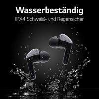 LG TONE Free FN4 - Volledig Draadloze Oordopjes - Zwart - thumbnail