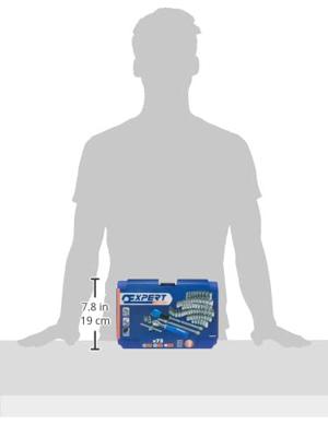 Expert by Facom doppenset met hulpstukken 1/4" | 73-delig | in koffer | E030707 - E030707