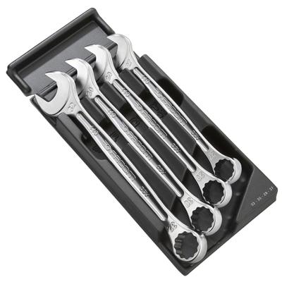Facom module met 4 ringsteeksleutels met ogv-profiel; grote maten 27 tot 30 en 32 mm - MOD.440-2PB