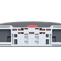 VidaXL Toiletbril soft-close en quick-release ovaal grijs - thumbnail