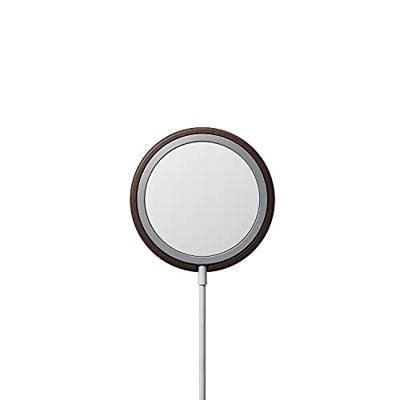 Nomad Leren Cover voor MagSafe-oplader Rustiek Bruin