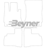 Velours Automatten passend voor Mercedes-Benz S/SE W221 2006- HL1467124 - thumbnail