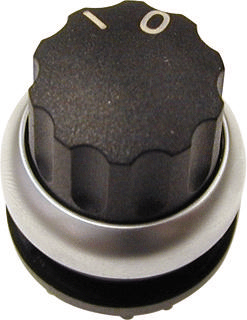 Eaton 216859 M22-WR-X91 Keuzetoets Kunststof frontring Draaischakelaar Zwart 1 stuk(s)