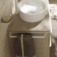 Hansgrohe Xelu Q handdoekrek 90/430, mat wit - thumbnail