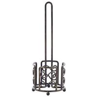 Beliani - MANDI - Toiletpapierhouder - Zwart - IJzer - thumbnail