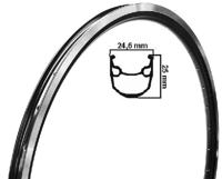 Ryde stratos velg etrto 28 inch ( 622 ) zwart 36 gaats nippel 13 - thumbnail