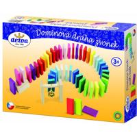 Detoa dominostenen junior 40 x 20 x 7  mm hout 96 delig - thumbnail