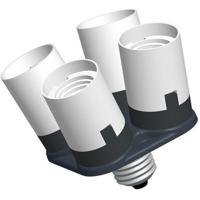 Falcon Eyes Lamphouder AD-4E27 van 1 naar 4 Lampen - thumbnail