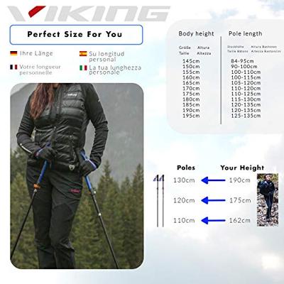 KIJE VIKING KETTERA PRO TREKKING CZARNO/NIEBIESKIE