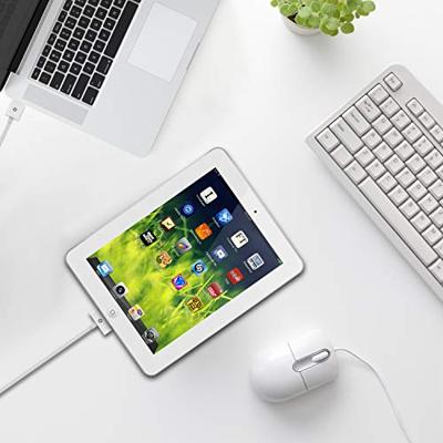 JETech USB Sync hronisatie en oplaadkabel voor Apple iPhone 4 / 4s, iPhone 3G / 3GS, iPad 1/2/3, iPod (wit)