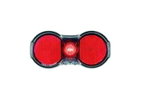Busch & Muller Busch & müller battery-tail light toplight flat permanent red/clear - thumbnail