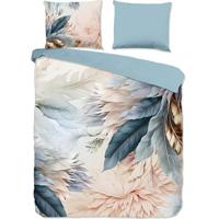 Good Morning Dekbedovertrek "veren en bladeren" - Multi - (240x200/220 cm) - Katoen - thumbnail