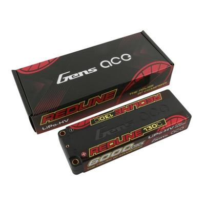 GensAce Redline Series High Voltage Lipo 130C 7.6 volt 6000mah GensAce Redline Series High Voltage Lipo 130C 7.6 volt 6000mah