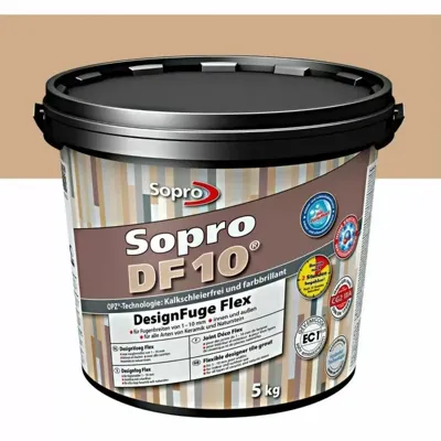 Voegmortel Sopro DF 10 Flexibel jurabeige nr. 33 5kg