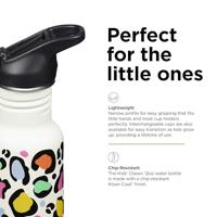 Klean Kanteen KlK 12oz Classic Narrow met flipsportdop Drinkfles - thumbnail