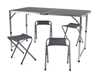 Meubelset Inklapbaar 120x60cm, 5dlg. Meubelset Inklapbaar 120x60cm, 5dlg.